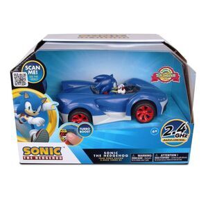 NKOK -  Sonic the Hedgehog 2.4 GHZ Turbo Boost RC Veh Blue
